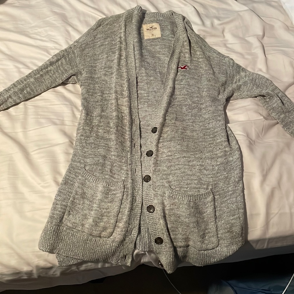 Gray Cardigan